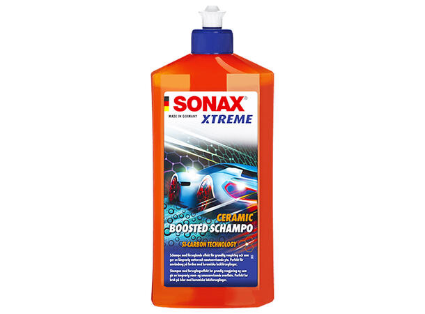 SONAX Xtreme Ceramic Boosted Schampoo 500ml, bilshampo med beskyttelse 