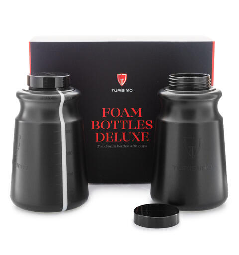 Turisimo Foam Bottle To ekstra flasker med kork