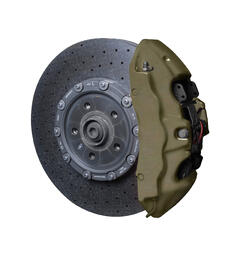 Foliatec Brake Caliper Lacquer Set Combat green matt - 3 components