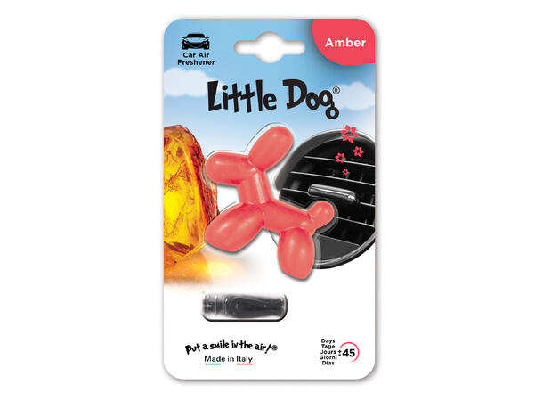 Little Dog® Amber Luftfrisker med lukt av Amber