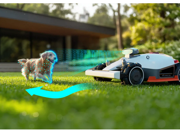 Mammotion Luba 2 AWD 5000X robotklipper 80% helling - 5000 m² 