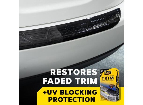 Meguiar’s Heavy Duty Trim Kit Restaurerer og beskytter plast 
