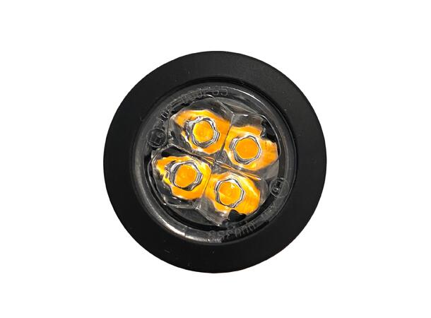 VP Hideaway Flash 4-LED Ø26,4 / Bor 26mm For innfelling 