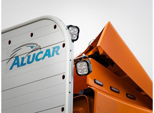 Lazer Utility 50 Beacon Robust LED-arbeidslampe med varsellys 
