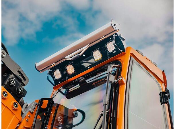 Lazer Utility 50 Beacon Robust LED-arbeidslampe med varsellys 