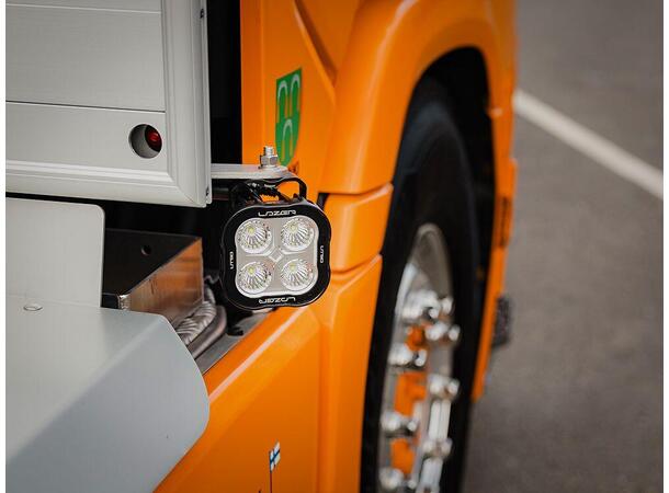 Lazer Utility 50 Beacon Robust LED-arbeidslampe med varsellys 