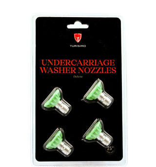 Turisimo Undercarriage Washer Nozzle 25 Dyser til underspyler, 25 grader, 4pk