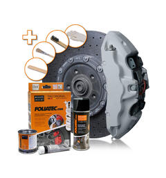 Foliatec Brake Caliper Lacquer Set Circuit grey glossy - 3 components