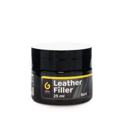 Gloss Factory Leather Filler - sort Sort reparasjonsmasse for skinn - 25ml