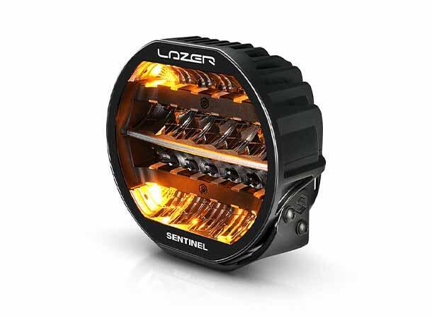 Lazer Sentinel 9 Highline Beacon Sort Med varsellys PL2 