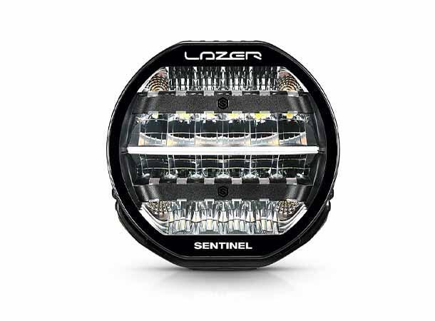 Lazer Sentinel 9 Highline Beacon Sort Med varsellys PL2 