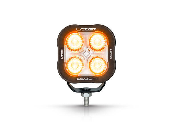 Lazer Utility 50 Beacon + Red Tail Light Robust LED-arbeidslampe med varsellys 