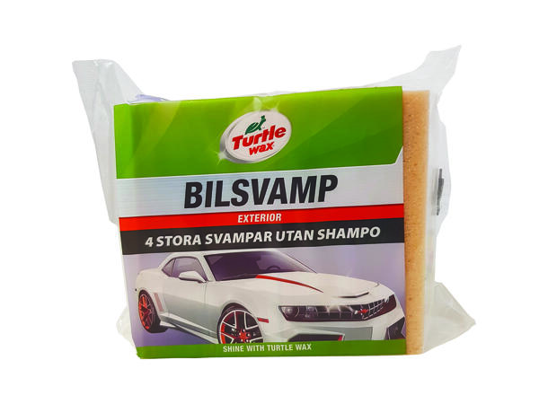 Turtle Wax Bilsvamp 4-pack Svamp 4 pk 