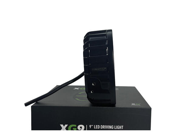 XG9 LED Driving Light Black Multicolor Parklys Hvit, Gul og Grønn. 