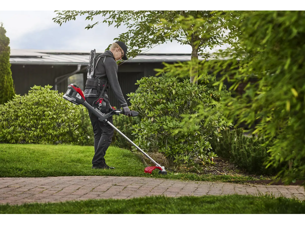 Cramer Optimus TB20H gresstrimmer Råsterk batteridrevet ryddesag og gresst 