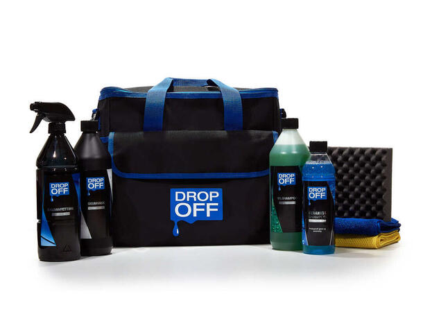 Drop Off vaskepakke Med bag - komplett sett 