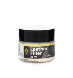 Gloss Factory Leather Filler - hvit Hvit reparasjonsmasse for skinn - 25ml
