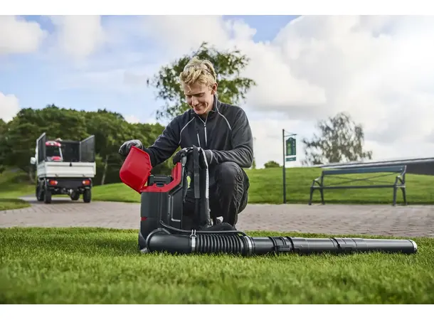 Cramer 82B1300 82V backpack løvblåser Profesjonell Inkl Batt/lader 