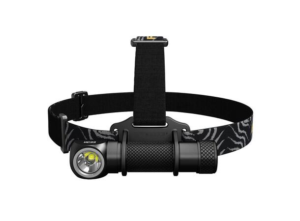 Nitecore HC33 LED hodelykt Med batteri og lader 