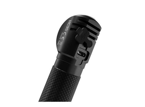 Nitecore HC35 LED hodelykt Kraftig hodelykt - 2700 lumen - lading! 