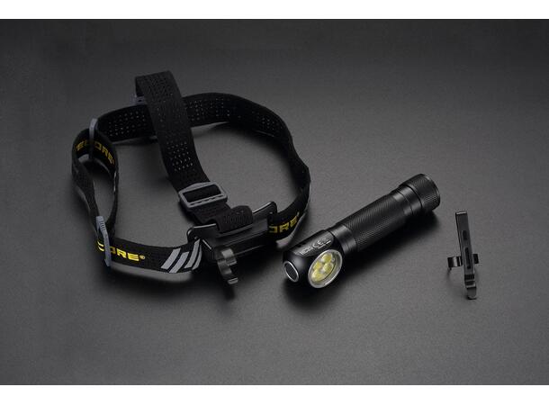 Nitecore HC35 LED hodelykt Kraftig hodelykt - 2700 lumen - lading! 