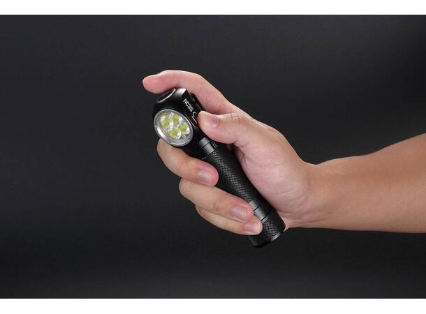 Nitecore HC35 LED hodelykt Kraftig hodelykt - 2700 lumen - lading! 