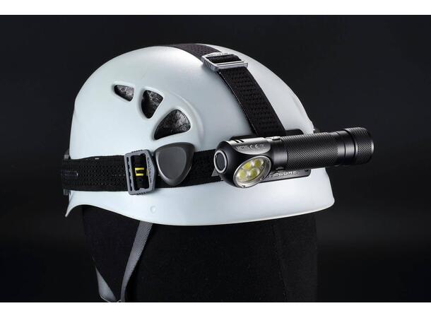 Nitecore HC35 LED hodelykt Kraftig hodelykt - 2700 lumen - lading! 