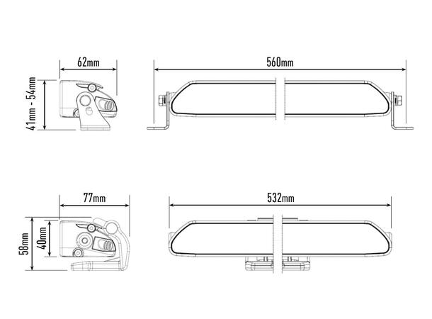 Lazer Linear 18 Elite Double E-Mark NY og oppgradert med hele 13500 lumen! 