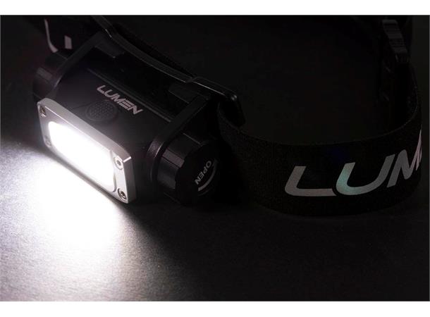 Lumen Discovery H50 LED hodelykt Knallgod og funksjonell hodelykt