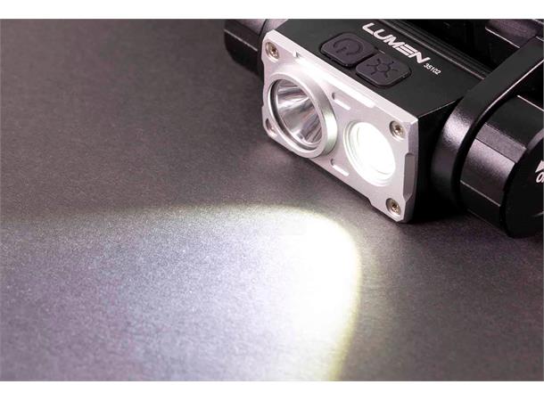 Lumen Discovery H60 LED hodelykt Knallgod og funksjonell LED hodelykt