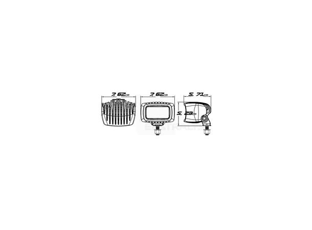 Rigid SRM PRO LED Arbeidslys Perfekt arbeids og ryggelys - 1584 lumen 