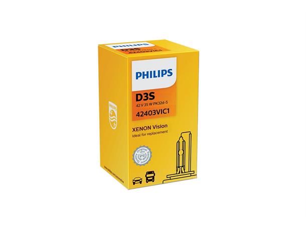 Philips D3S Vision Xenonpære Standard Philips xenonpære
