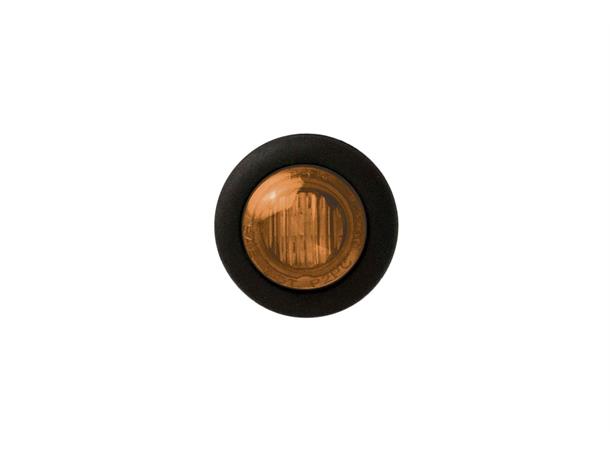 LED Autolamps M181 runde markeringslys Oransje 12v