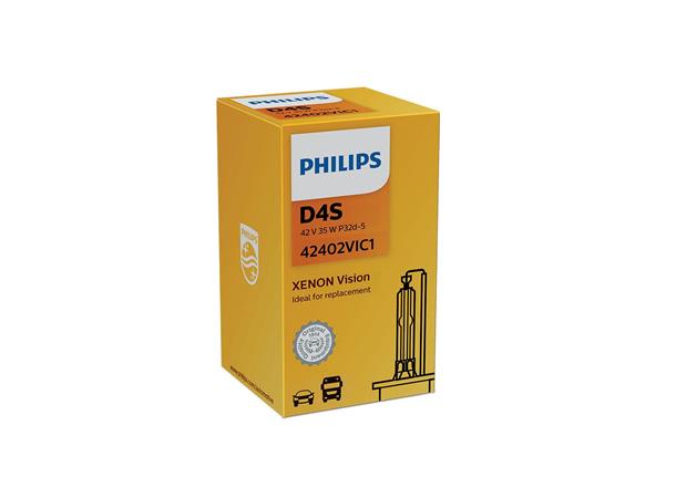 Philips D4S Vision Xenonpære Standard Philips xenonpære