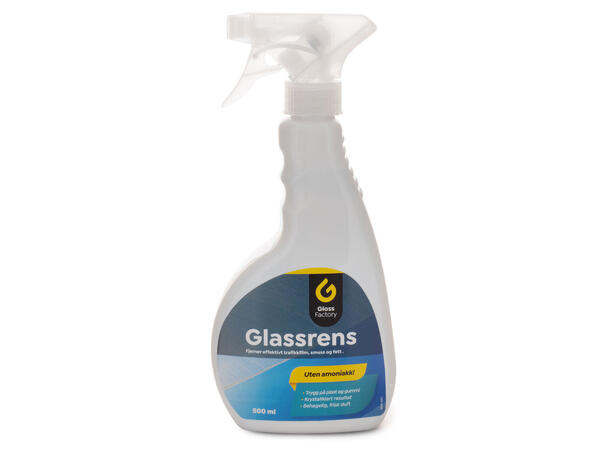 Gloss Factory Glassrens Glassrens uten amoniakk - 500 ml.