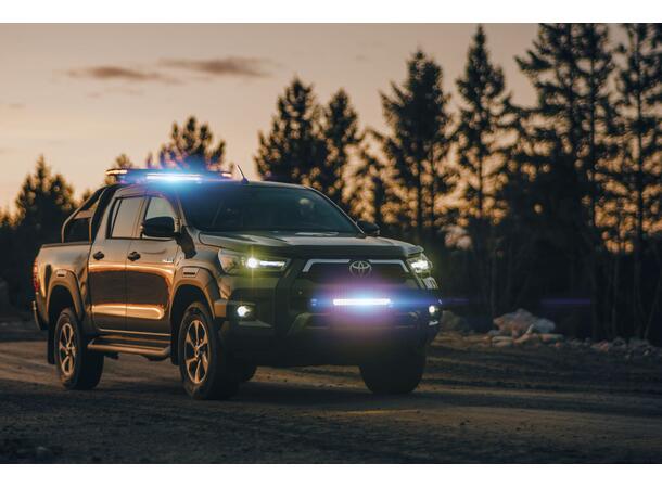Lumen Alert Advanced 142 cm oransje Helt unik LED varsellysbjelke 
