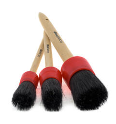 Gloss Factory Detailing Brushes 3-pk med detailerkoster