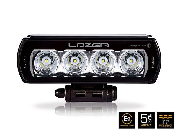 Lazer ST4 EVO LED fjernlys Godkjent LED-bar - 4136 lumen 