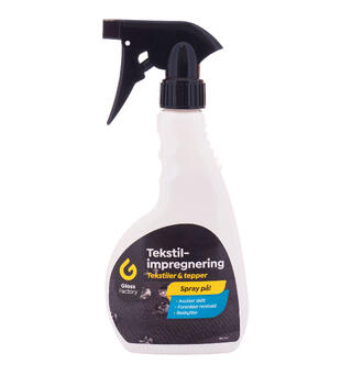 Gloss Factory Tekstilimpregnering Alle typer tekstiler, 500ml