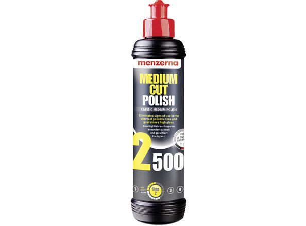 Menzerna Medium Cut Polish 2500 Poleringsmiddel medium cut, 250 ml. 