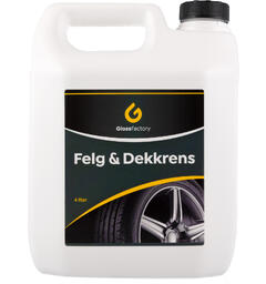 Gloss Factory Felg og dekkrens Effektiv felg og dekkrens, 4L