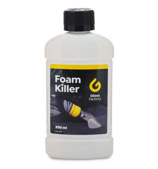 Gloss Factory Foam Killer 0.3 liter Drep skummet i tekstilrenseren