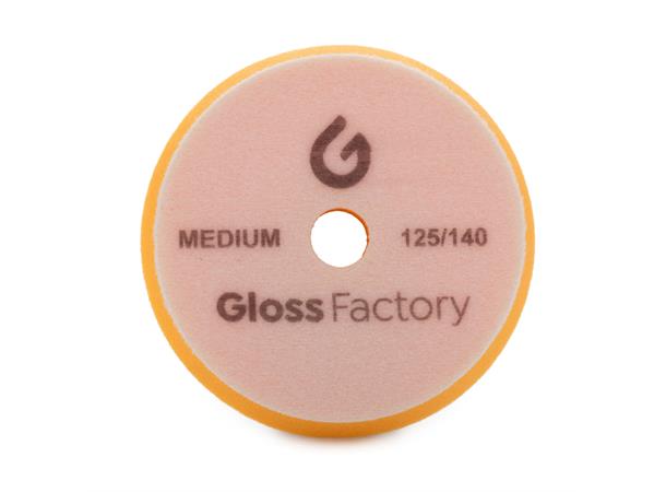 Gloss Factory Medium pute med indikator 125/140mm poleringspute m/fargeindikator