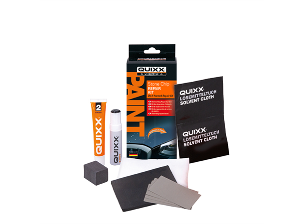 Quixx Paint Stone Chip Repair Kit Reparasjonssett for steinsprut Sølv