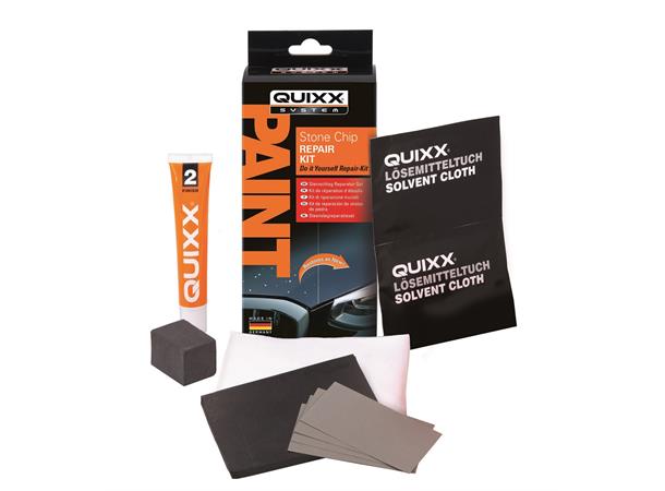 Quixx Paint Stone Chip Repair Kit Reparasjonssett for steinsprut u./farge