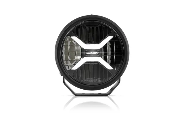 Lumen Cyclops CX7 LED fjernlys Kraftig med posisjonslys i oransje/hvit 