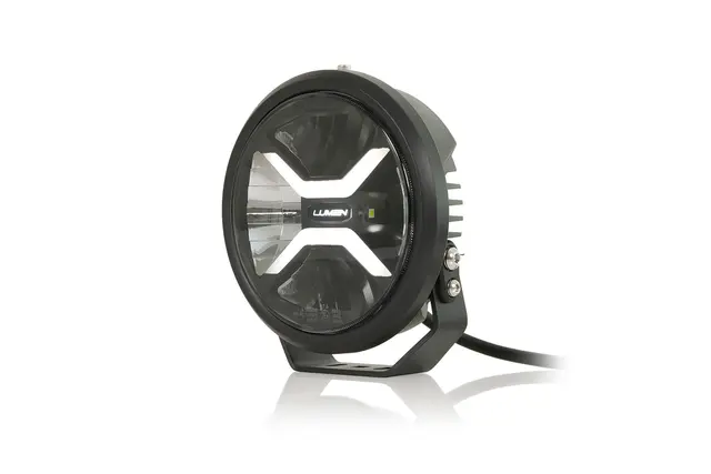 Lumen Cyclops CX7 LED fjernlys Kraftig med posisjonslys i oransje/hvit 