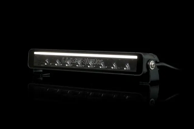 Lumen Helios SX10 LED fjernlys Ekstralys m/ posisjonslys i oransje/hvit 