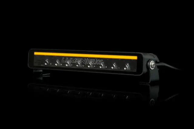 Lumen Helios SX10 LED fjernlys Ekstralys m/ posisjonslys i oransje/hvit 