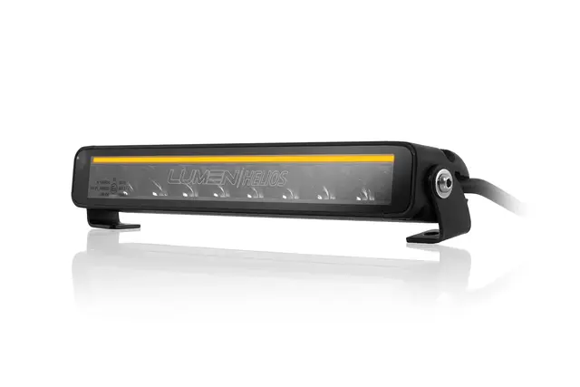 Lumen Helios SX10 LED fjernlys Ekstralys m/ posisjonslys i oransje/hvit 